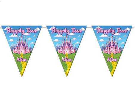 Princess Birthday Pennant Banner
